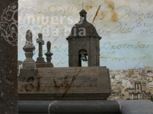 a igreja é o ponto mais alto da capital Las Palmas, dá pra subir de elevedaor